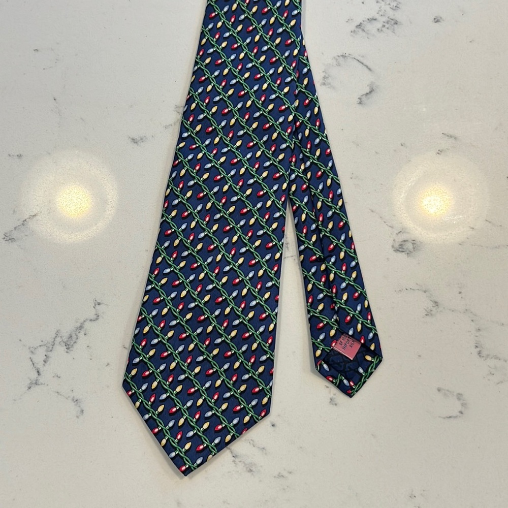 Boys Holiday Light Tie